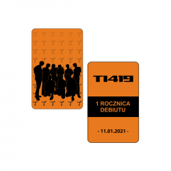 Perłowa karta kolekcjonerska T1419 - 1 Rocznica Debiutu